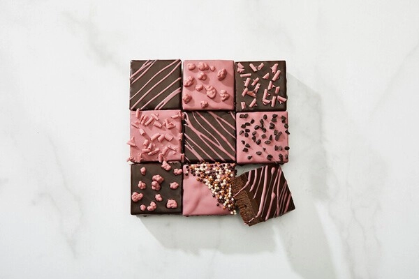 browniji s ruby cokoladom